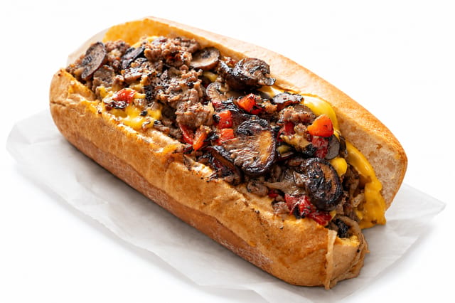 Impossible Hoagie Sandwich.