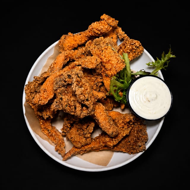 Southern Fried Oyster Mushrooms.