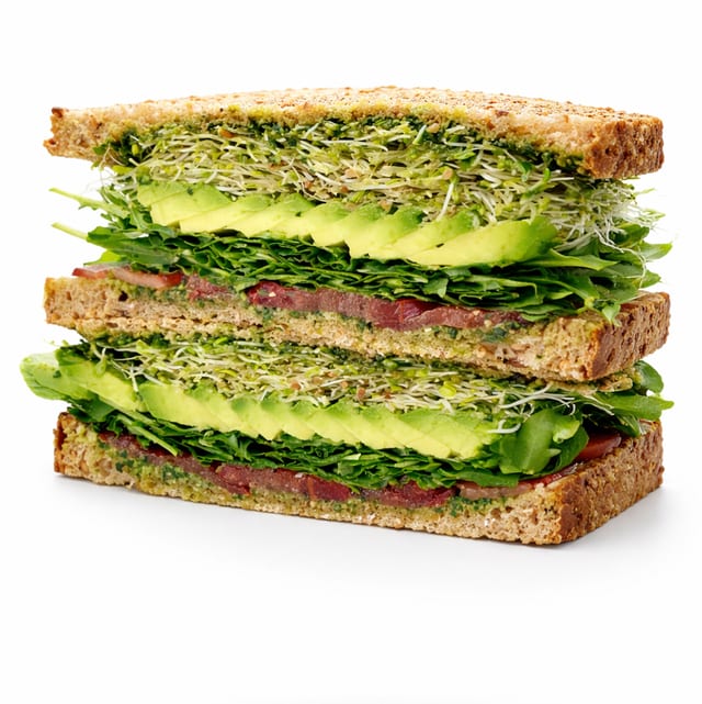 Avocado Pesto Sandwich.