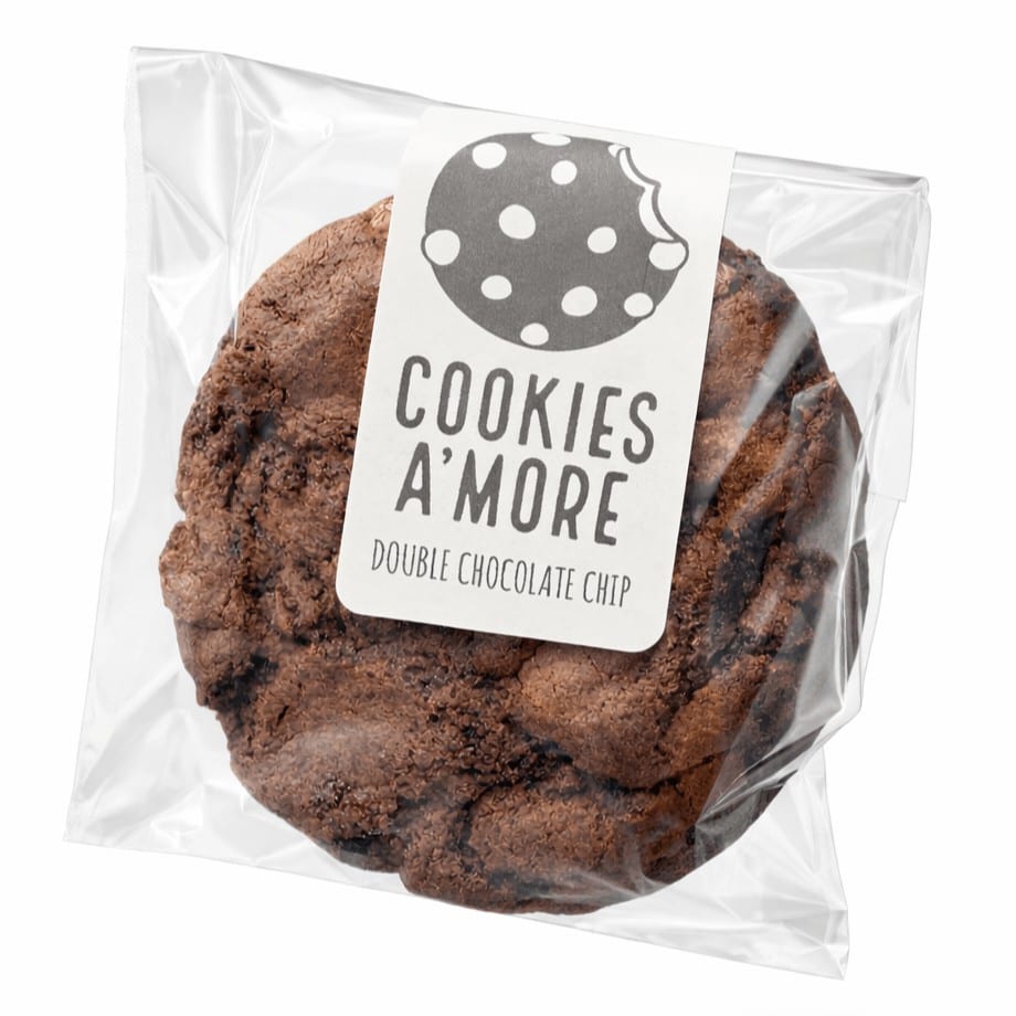 Double Chocolate Chip Cookie.