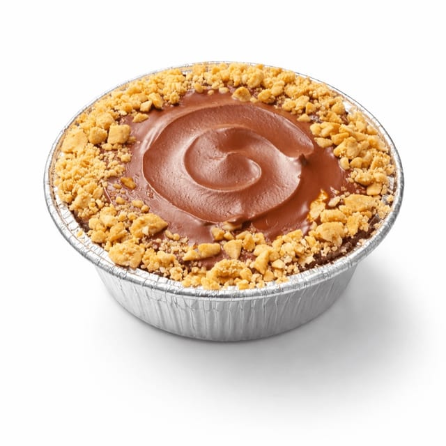 Chocolate Peanut Butter Mini Pie.