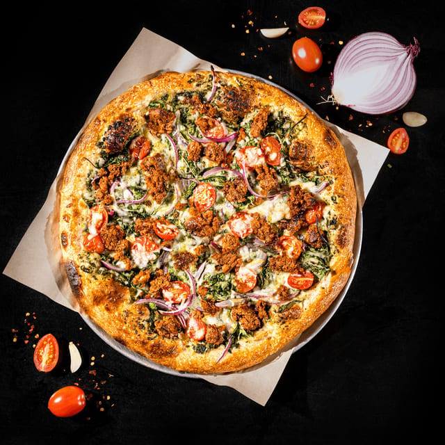 Pesto Pizza.