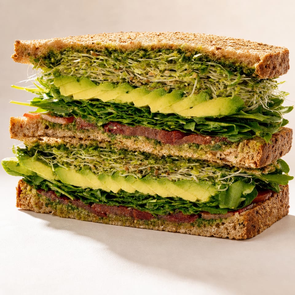 Avocado Pesto Sandwich.