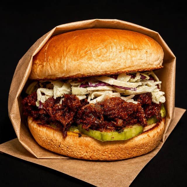 Pulled BBQ Sandwich.