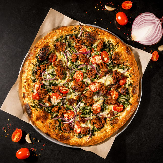 Pesto Pizza.