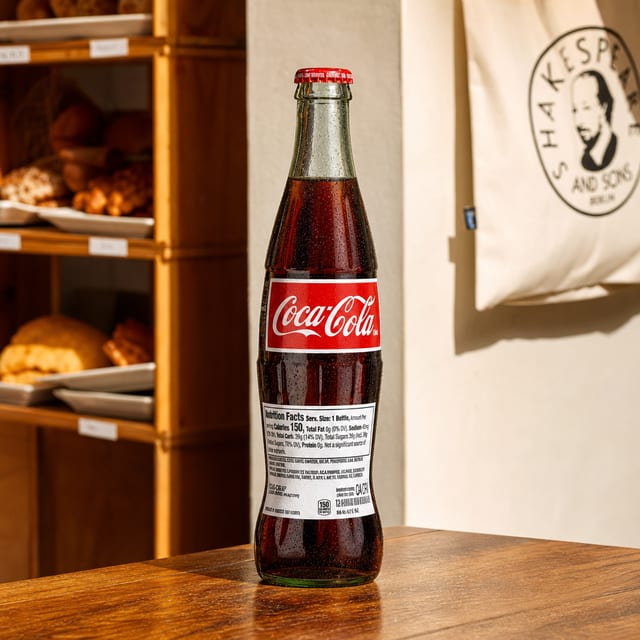 Coke (glass bottle).