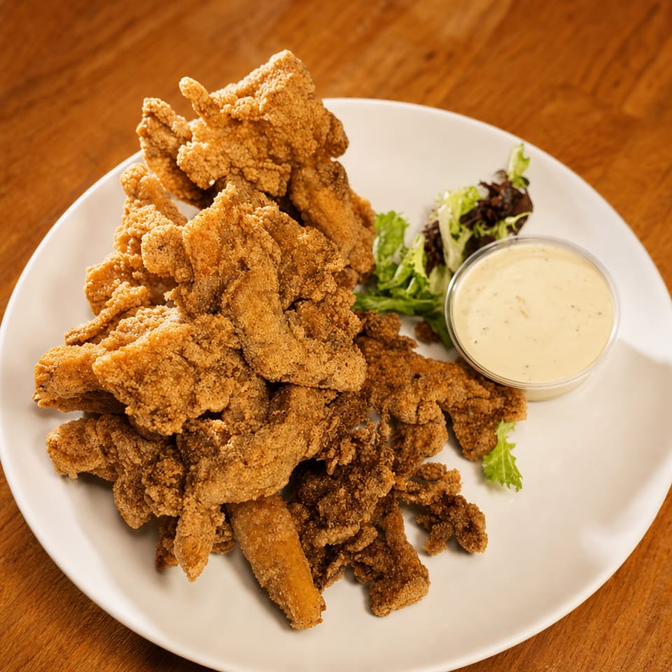 Southern Fried Oyster Mushrooms.