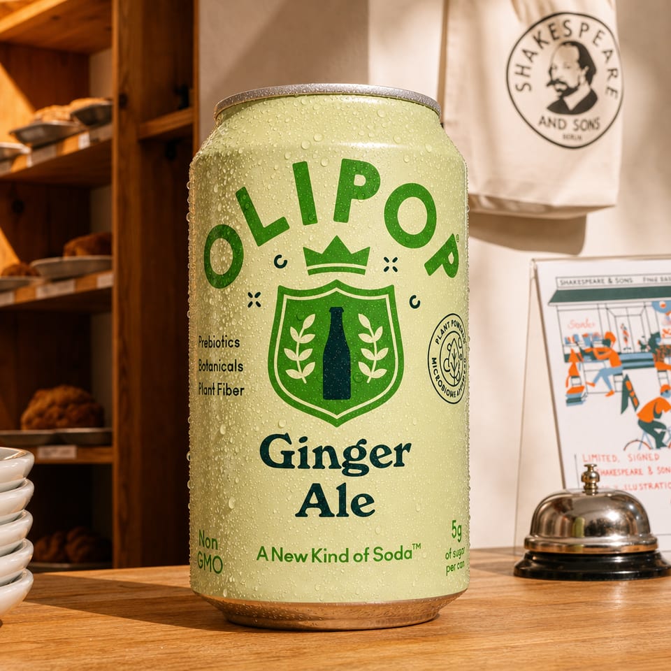 Ginger Ale Olipop.
