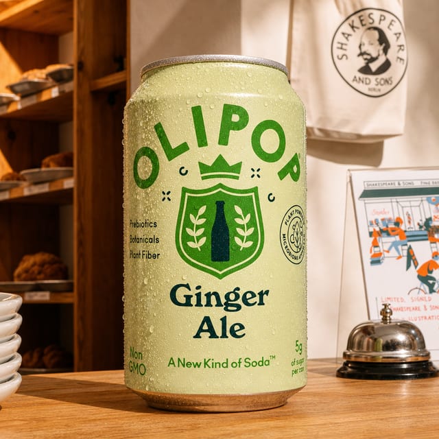 Ginger Ale Olipop.