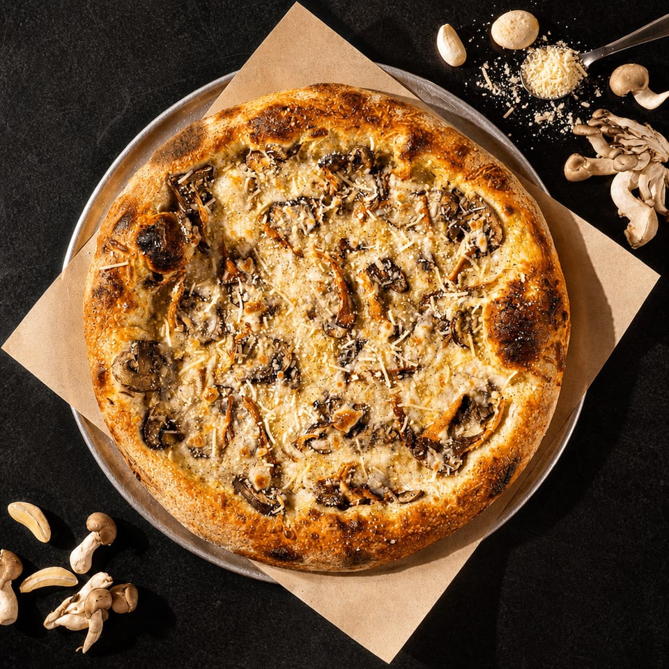 Truffle n’ Mushroom Pizza.